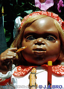 J.A.BRO'S Aboriginal doll