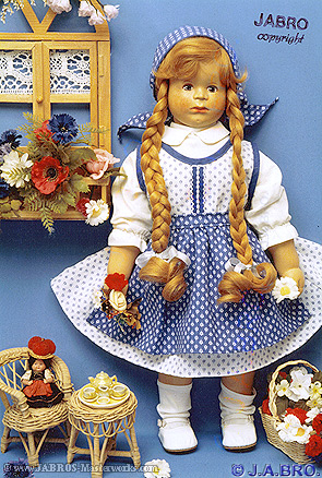 J.A.BRO'S ARTIST TODDLER-GIRL, TYPE 3Q, &copy;1986