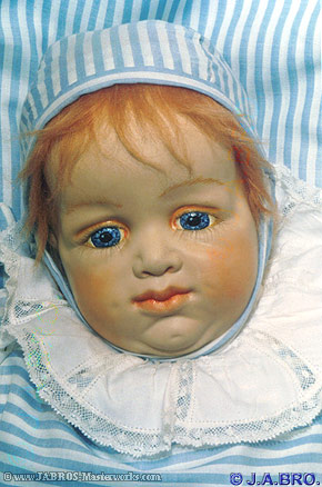 J.A.BRO'S ARTIST DOLL, TYPE 5, &copy;1988, TWIN BABY-BOY